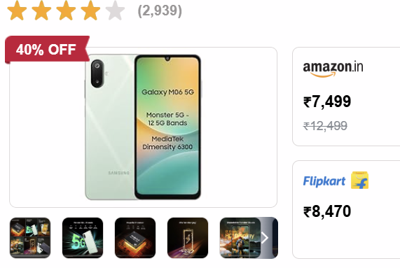 Amazon Sale Samsung Realme Phone Offer