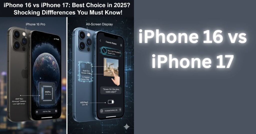 iPhone 16 vs iPhone 17
