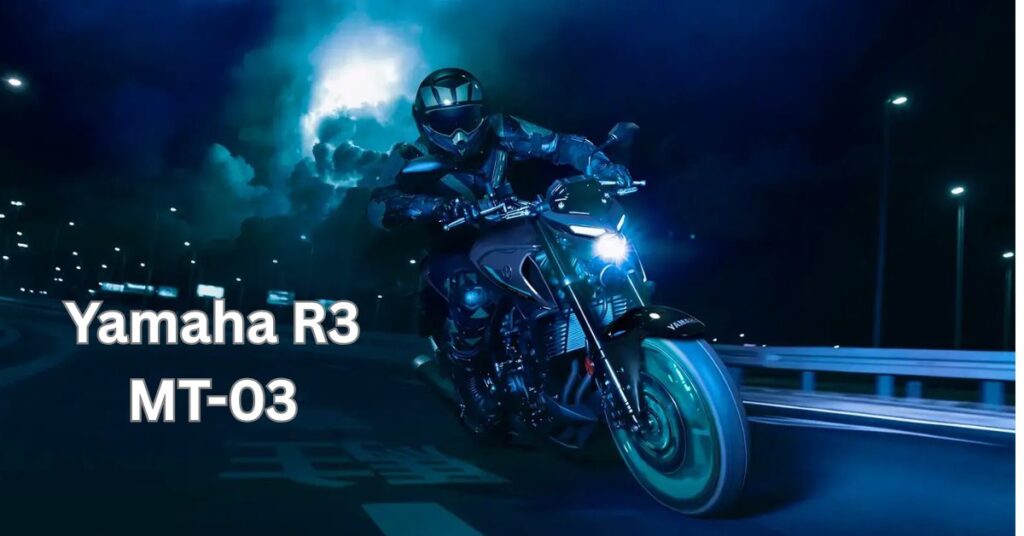 Yamaha R3 and MT-03